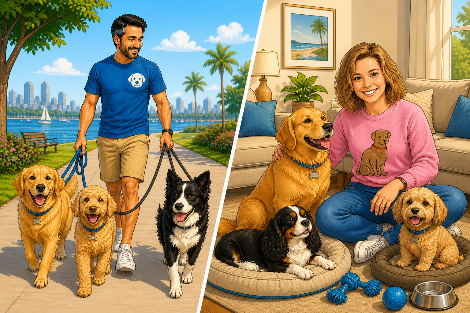 Dog Walking vs Dog Sitting: What’s Best for Your Pet?